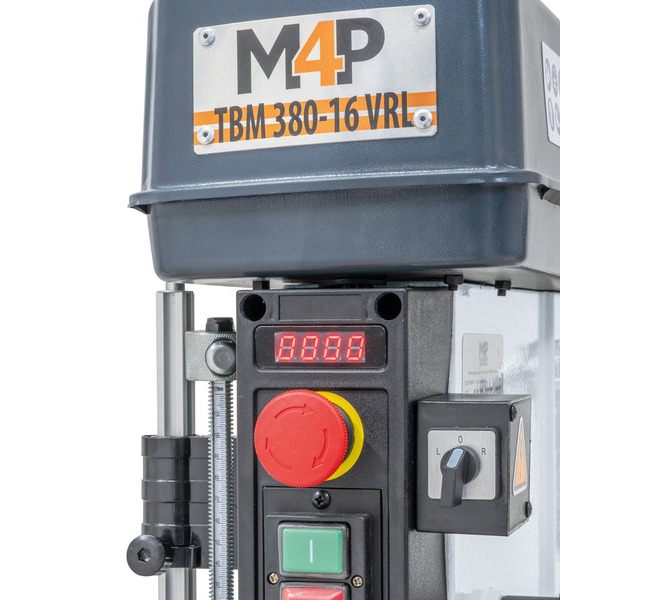 Wiertarka stołowa do metalu TBM 380 - 16 VRL / 400 V VARIO M4P - zdjęcie 6