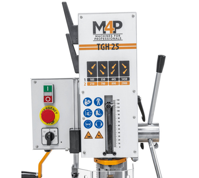 Wiertarka stołowa do metalu TGH 25 / 400 V M4P - zdjęcie 3