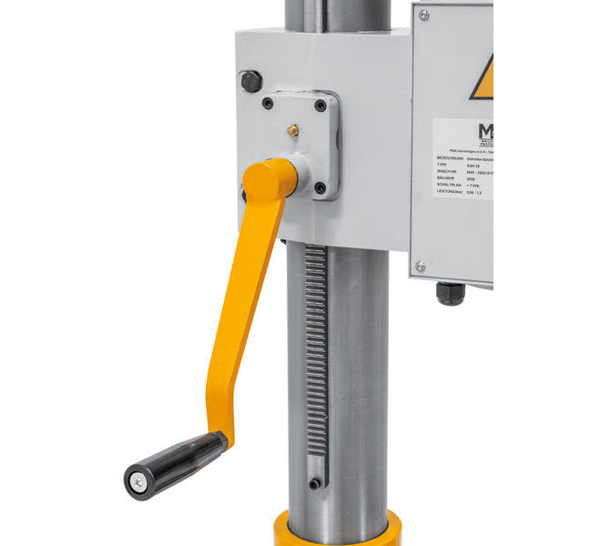 Wiertarka kolumnowa do metalu SGH 25 / 400 V M4P - zdjęcie 2
