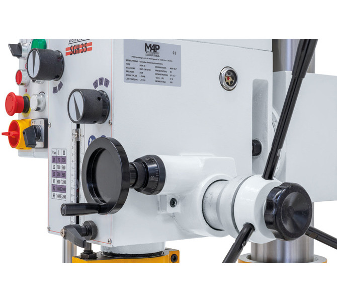 Wiertarka kolumnowa do metalu SGH 35 / 400 V M4P - zdjęcie 8