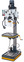 Wiertarka kolumnowa do metalu SGH 35 SV / 400 V M4P - zdjęcie 1