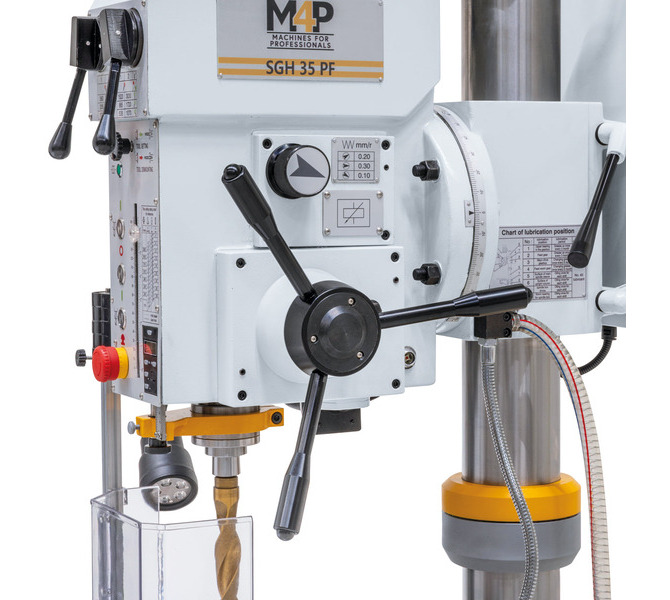 Wiertarka kolumnowa do metalu SGH 35 PF / 400 V M4P - zdjęcie 5