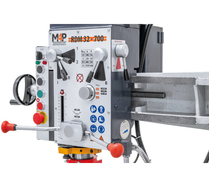 Wiertarka promieniowa do metalu RDM 32 - 700 / 400 V M4P - zdjęcie 7