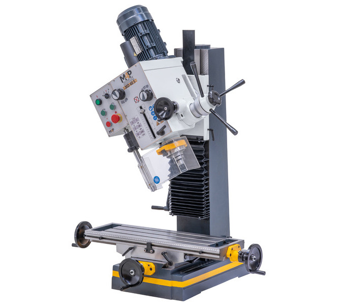 Wiertarko-frezarka do metalu 730 x 210 mm MD 40 S / 400 V M4P - zdjęcie 4