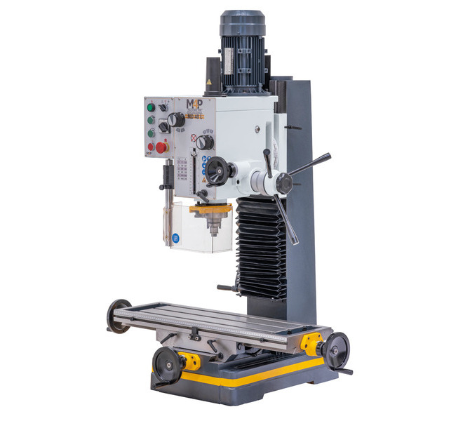 Wiertarko-frezarka do metalu 800 x 240 mm MD 40 L / 400 V M4P - zdjęcie 3