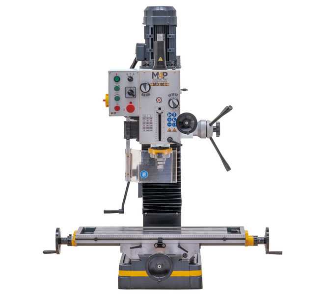 Wiertarko-frezarka do metalu 800 x 240 mm MD 40 L / 400 V M4P - zdjęcie 5