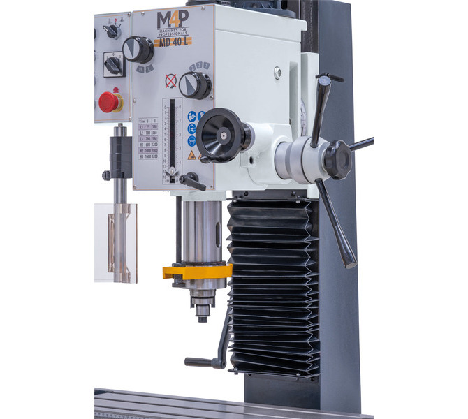 Wiertarko-frezarka do metalu 800 x 240 mm MD 40 L / 400 V M4P - zdjęcie 9