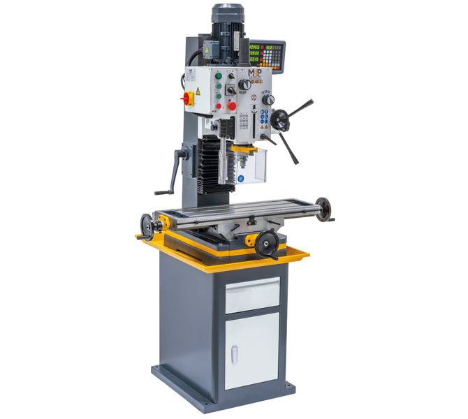 Wiertarko-frezarka do metalu 800 x 240 mm MD 40 L-D / 400 V M4P - zdjęcie 2