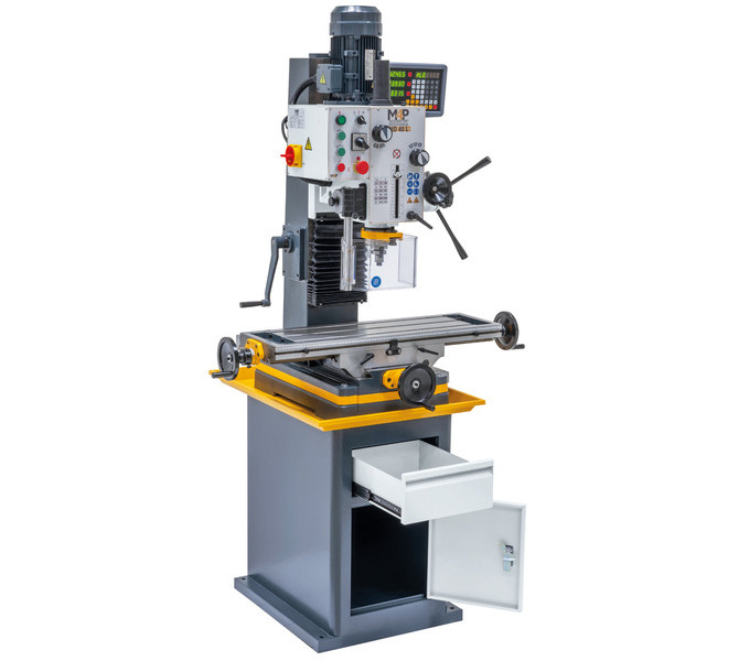 Wiertarko-frezarka do metalu 800 x 240 mm MD 40 L-D / 400 V M4P - zdjęcie 3