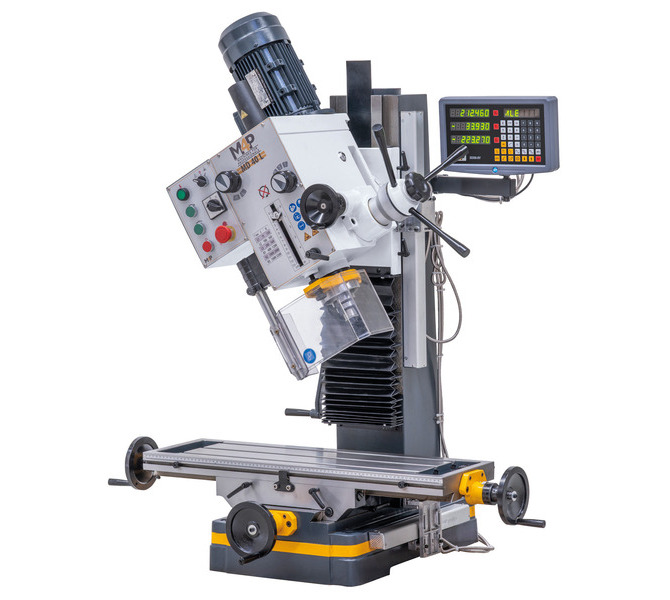 Wiertarko-frezarka do metalu 800 x 240 mm MD 40 L-D / 400 V M4P - zdjęcie 5