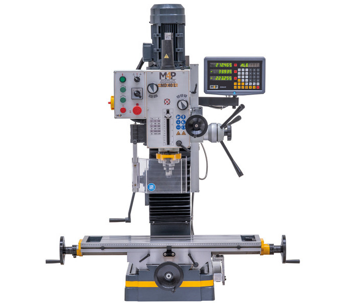 Wiertarko-frezarka do metalu 800 x 240 mm MD 40 L-D / 400 V M4P - zdjęcie 7