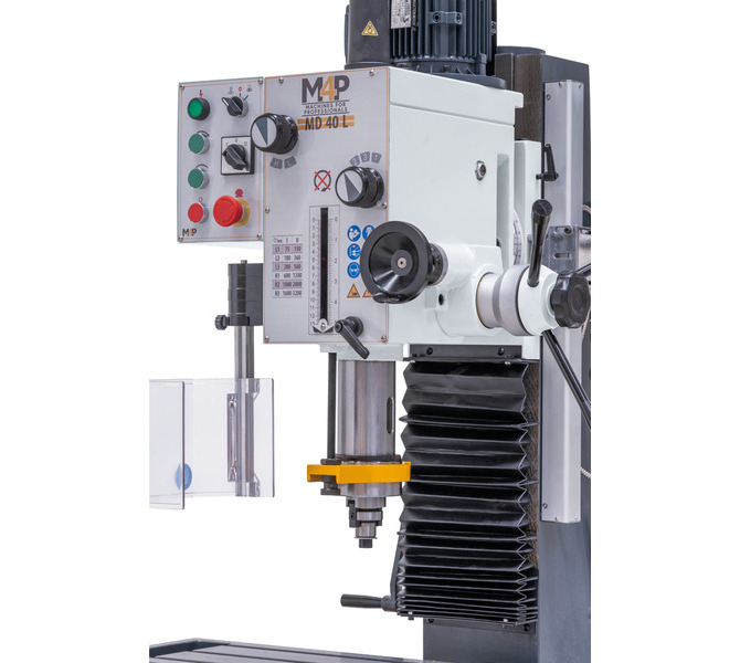 Wiertarko-frezarka do metalu 800 x 240 mm MD 40 L-D / 400 V M4P - zdjęcie 12