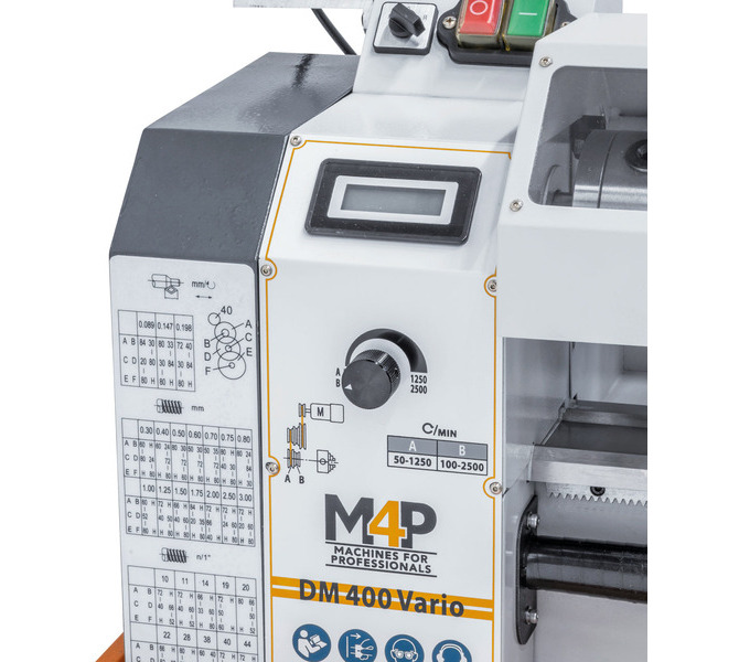 Tokarka stołowa do metalu DM 400 V-D M4P - zdjęcie 5