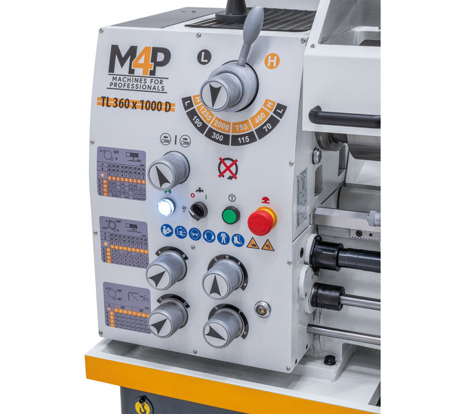 Tokarka uniwersalna do metalu TL 360 x 1000 D M4P - zdjęcie 3