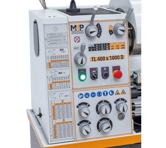 Tokarka uniwersalna do metalu TL 400 x 1000 D M4P - zdjęcie 4