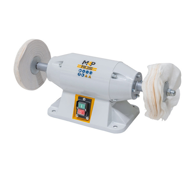Szlifierka - polerka do gratowania, polerowania metalu PM 200 / 230 V M4P - zdjęcie 2