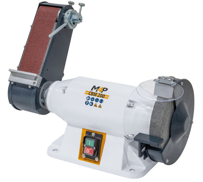 Szlifierka wielofunkcyjna tarczowa taśmowa CBM 200 / 230 V M4P - zdjęcie 2