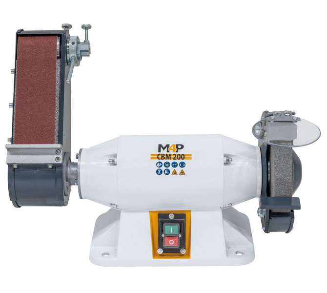 Szlifierka wielofunkcyjna tarczowa taśmowa CBM 200 / 230 V M4P - zdjęcie 4