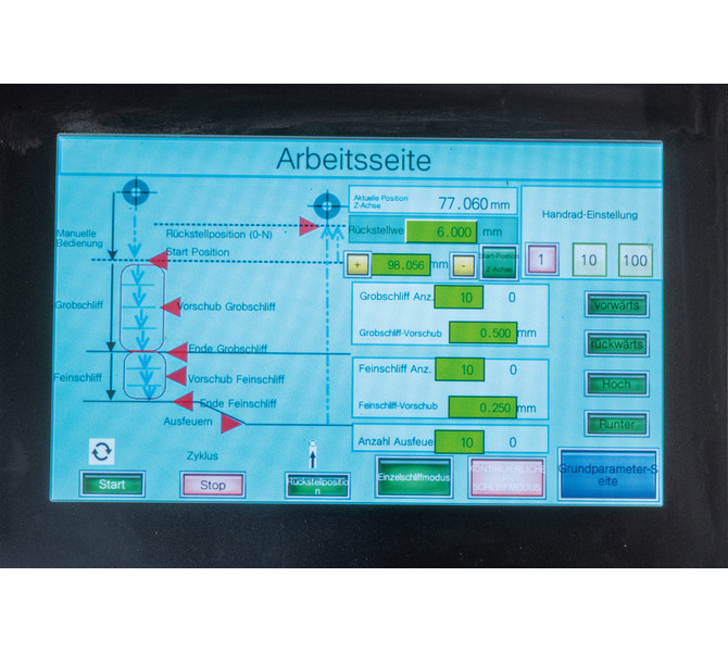 Szlifierka do płaszczyzn hydrauliczna SG 2550 A M4P - zdjęcie 10