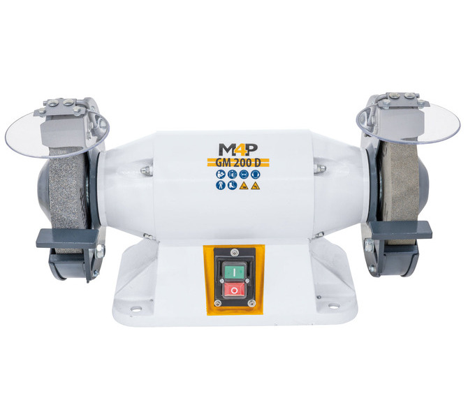 Szlifierka stołowa do metalu dwutarczowa GM 200 D / 400 V M4P - zdjęcie 3