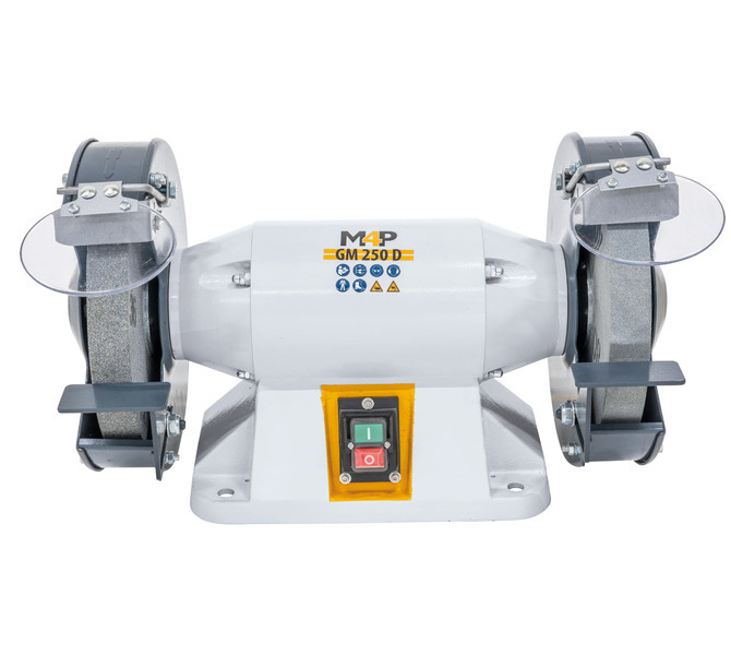 Szlifierka stołowa do metalu dwutarczowa GM 250 D / 400 V M4P - zdjęcie 3