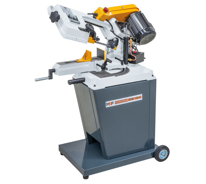 Przecinarka piła taśmowa do metalu (podwójny skos) BSM 130 G / 230 V M4P - zdjęcie 2