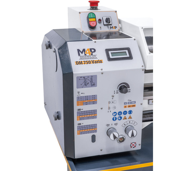 Tokarka stołowa do metalu ze śrubą pociągową DM 750 Vario M4P - zdjęcie 3