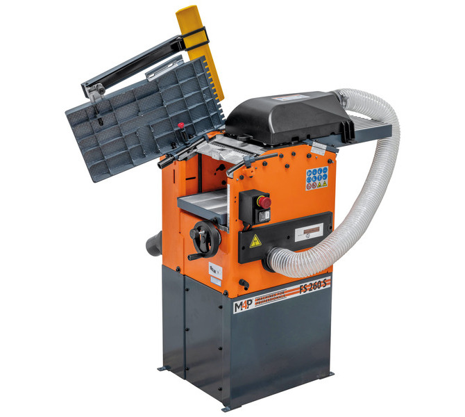 Strugarko-grubościówka z wałem spiralnym i odciągiem FS 260 S / 230 V M4P - zdjęcie 2