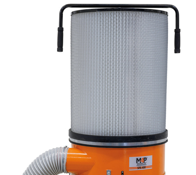 Pochłaniacz odciąg do wiórów trocin i pyłu stolarski workowy SPA 400 / 230 V M4P - zdjęcie 2