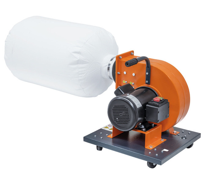 Wentylator promieniowy do odciągu wiórów i pyłu dmuchawa RF 250 F / 230 V M4P - zdjęcie 3