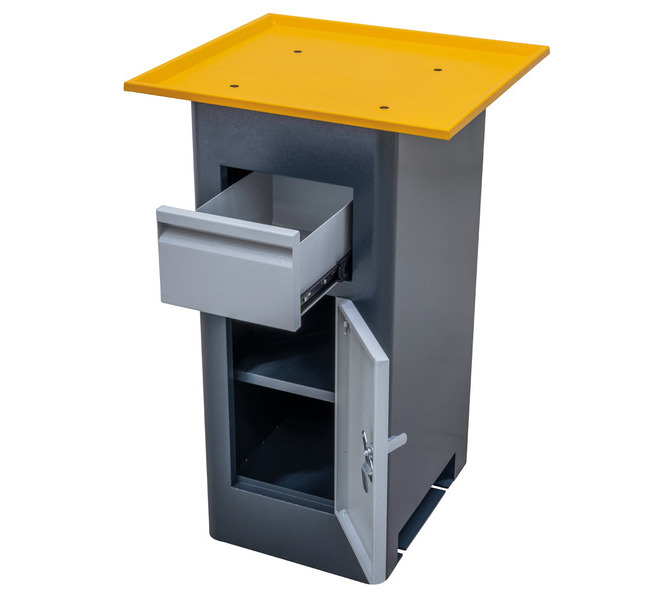 Podstawa stojak do frezarki SMD 2 Pro z wanną na wióry do MD 20 Vario / MD 25 L Vario M4P - zdjęcie 2