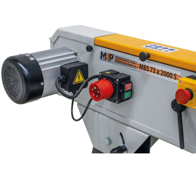 Szlifierka taśmowa do metalu MBS 75 x 2000 S / 400 V M4P - zdjęcie 8