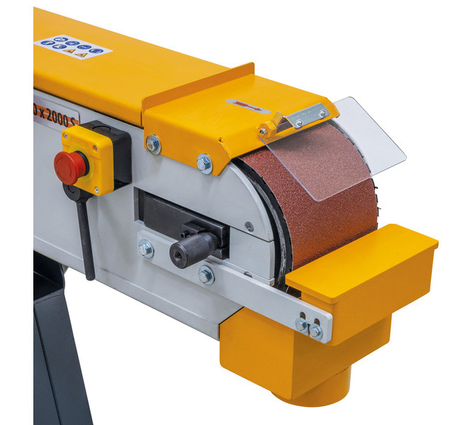Szlifierka taśmowa do metalu MBS 150 x 2000 S / 400 V M4P - zdjęcie 4