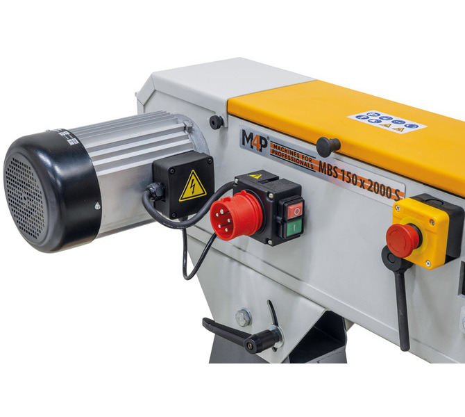 Szlifierka taśmowa do metalu MBS 150 x 2000 S / 400 V M4P - zdjęcie 8