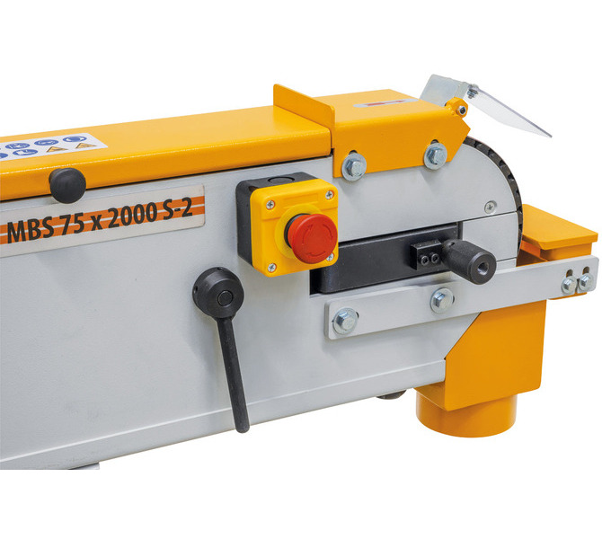 Szlifierka taśmowa do metalu MBS 75 x 2000 S-2 / 400 V M4P - zdjęcie 12