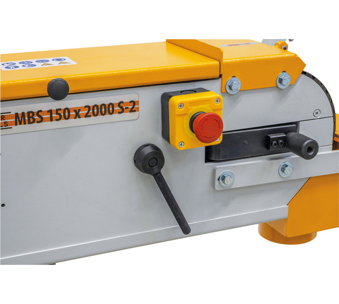 Szlifierka taśmowa do metalu MBS 150 x 2000 S-2 / 400 V M4P - zdjęcie 11