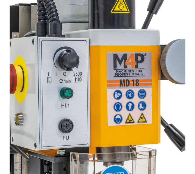Wiertarko-frezarka do metalu MD 18 / 230 V M4P - zdjęcie 4