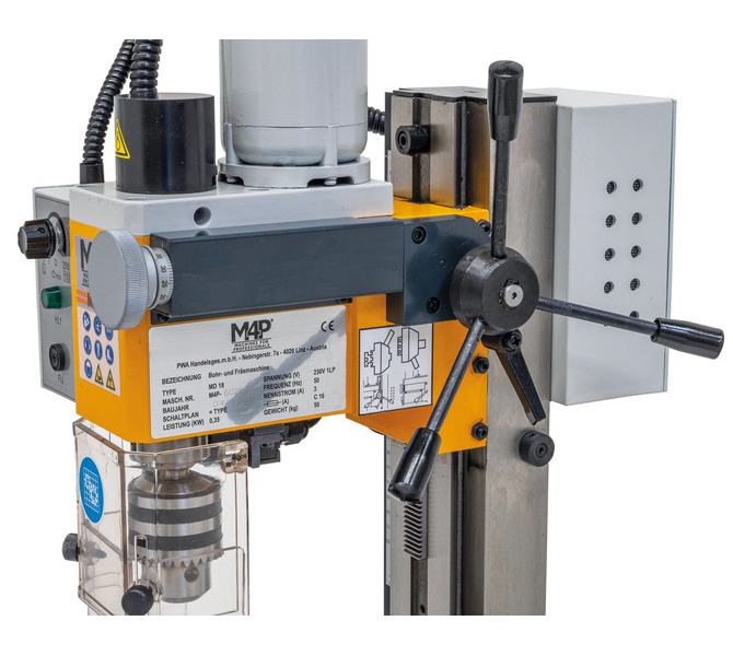 Wiertarko-frezarka do metalu MD 18 / 230 V M4P - zdjęcie 6