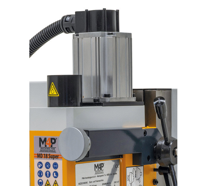 Wiertarko-frezarka do metalu MD 18 Super / 230 V M4P - zdjęcie 4