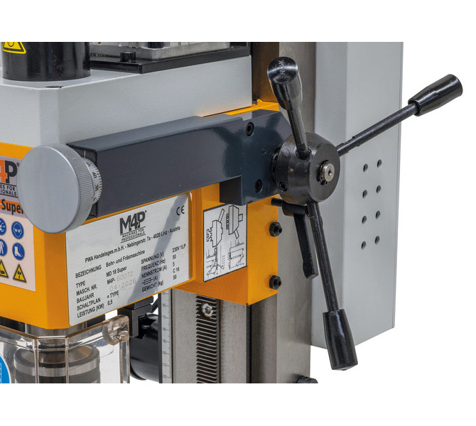 Wiertarko-frezarka do metalu MD 18 Super / 230 V M4P - zdjęcie 5
