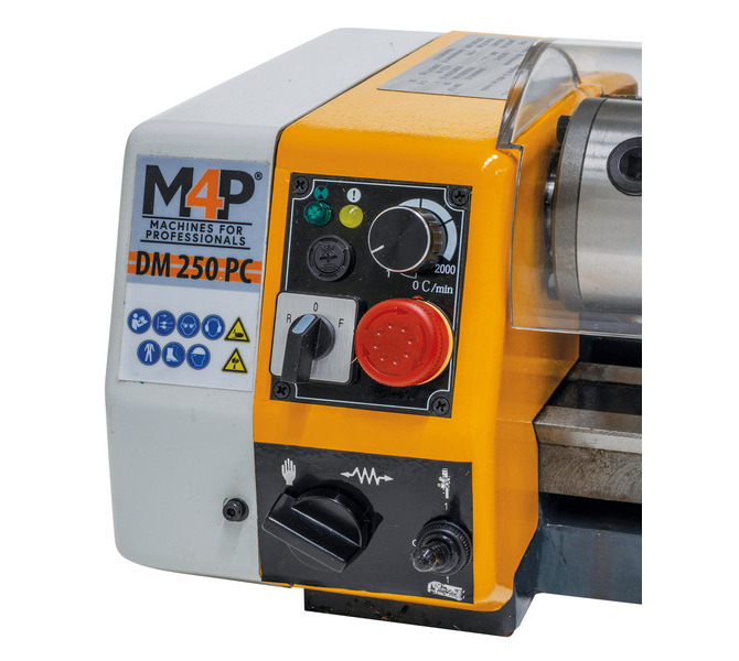 Tokarka z frezarką mini centrum obróbcze DM 250 PC / 230 V M4P - zdjęcie 3