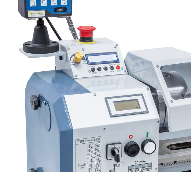 Tokarka stołowa Profi 600 BDC-EG - 230 V z cyfrowym wyświetlaczem 2 osi BERNARDO - zdjęcie 2