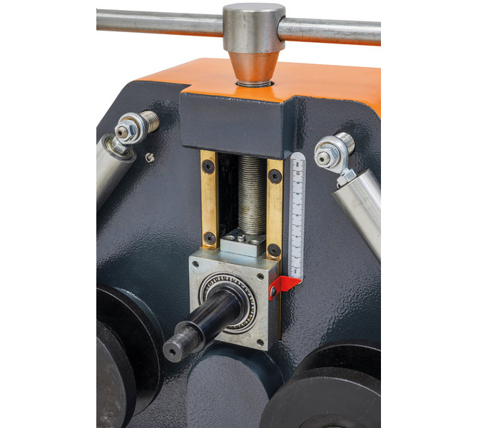 Giętarka 3-rolkowa walcarka do rur i profili mechaniczna PBM 35 S M4P - zdjęcie 5