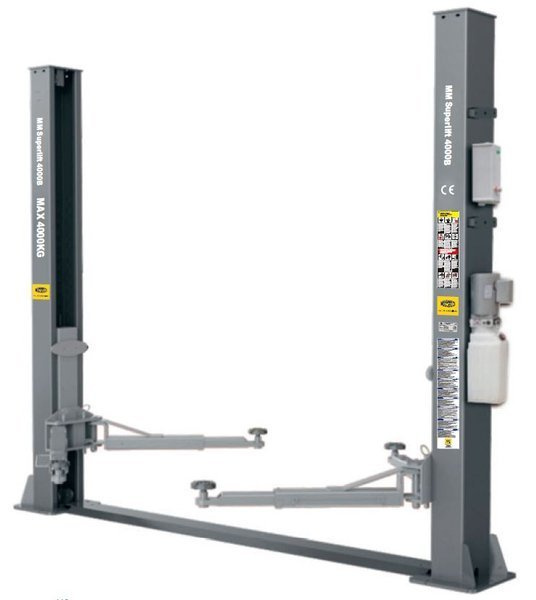 MM Superlift 4000B 230V- podnośnik 2-kolumnowy z połączeniem na posadzce o udźwigu 4000kg.
