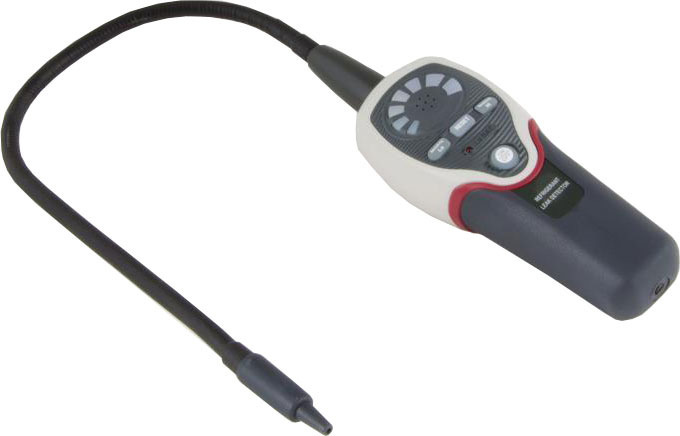 Elektroniczny wykrywacz nieszczelności do czynnika R1234yf + czynniki HFC, R134a