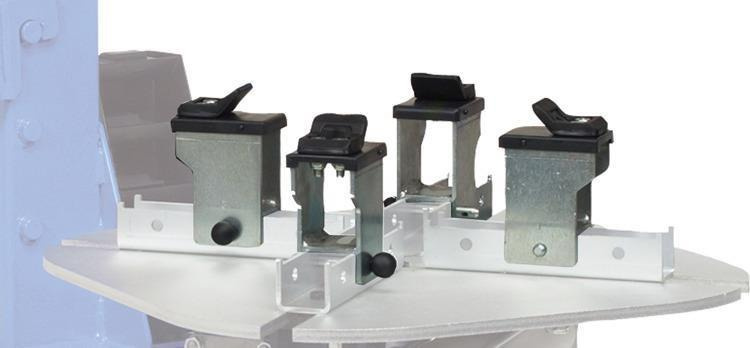 Set of adapters for motorcross alloys