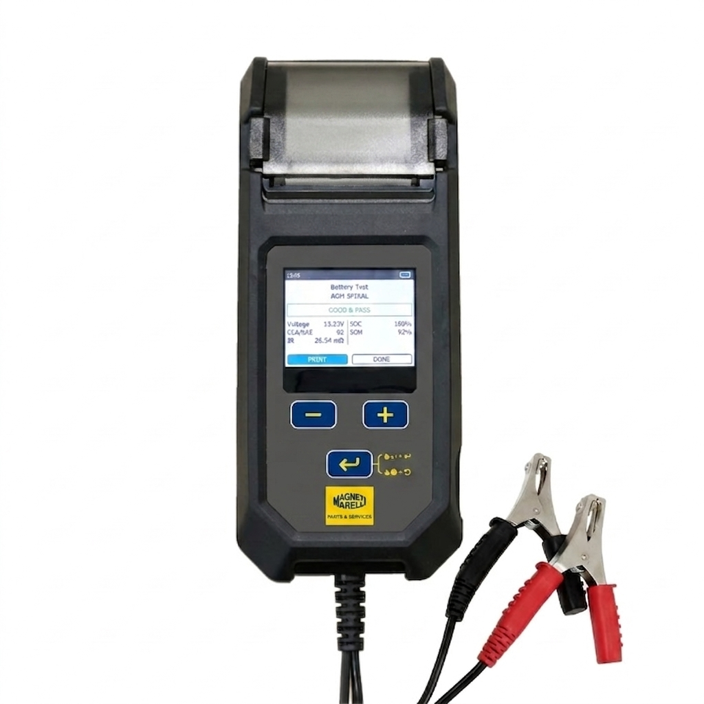 EASY BAT - Compact 12V and 24V battery tester