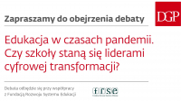 Photo for video Debata: Edukacja w czasach pandemii - 07.04.2020