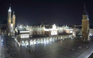 Kraków Rynek 4K - 21-10-2024 20:49