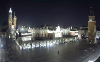 Kraków Rynek 4K - 21-10-2024 21:10